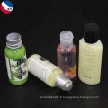 Lotion pour le corps bouteille en plastique 30 ml personnalisé soins des cheveux emballage cosmétique conteneurs avec vis bouchon flip